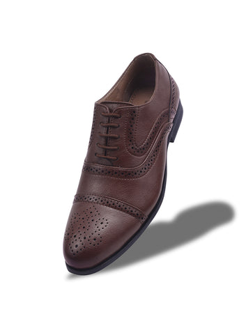 ROSETTO ROMERO ALPHA-2 Refined Craftsmanship Lace-Up Brogue Shoes For Men