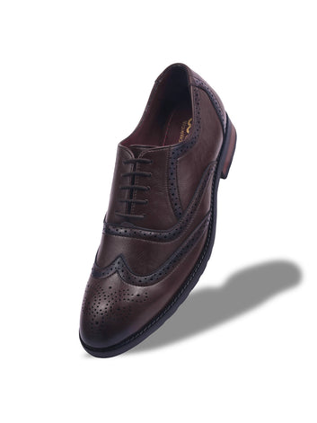 ROSETTO ROMERO ALPHA-3 Refined Craftsmanship Lace-Up Brogue Shoes