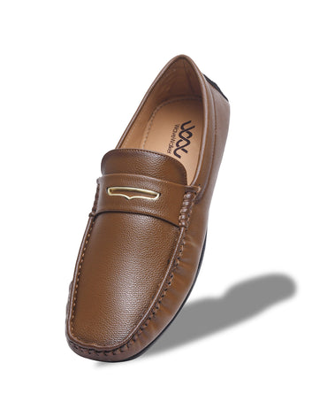 ROSETTO ROMERO AERO Men Beige Faux Leather Slip-On Loafers