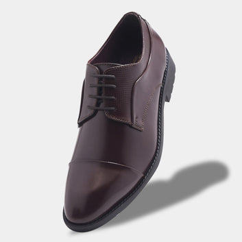 ROSETTO ROMERO STYLE Men Faux Leather Black Oxford Lace-Ups Shoes