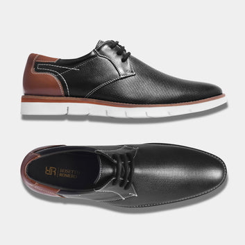 ROSETTO ROMERO RUNNER Men Faux Leather Casual Lace-Ups Shoes